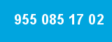 955 085 17 02 955 085 17 02